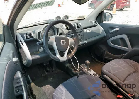 2009 Smart Fortwo Pure z USA, uszkodzony, nr VIN WMEEJ31XX9K246332